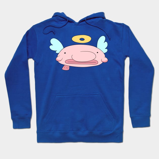 Angel Blobfish Hoodie by saradaboru